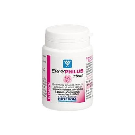 Nutergia erglyphillus intima 60 cápsulas
