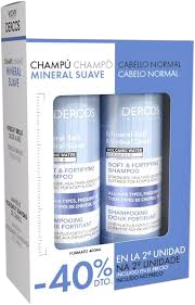 VICHY DERCOS CHAMPÚ MINERAL SUAVE DUPLO (- 40 % DTO EN LA 2NDA UNIDAD)