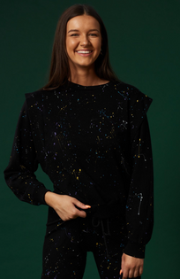 Luna Sweatshirt, Galactic Luna Sweatshirt, Galactic