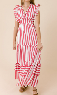 Marlowe Dress, Candy Stripe Marlowe Dress, Candy Stripe