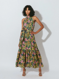 Luella Ankle Dress, Indo Print