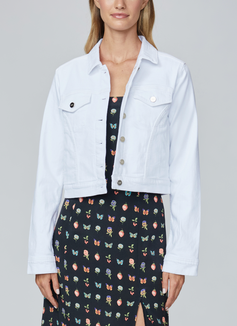 Relaxed Vivienne Jacket, Crisp White