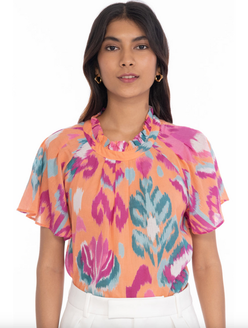 Joyful Top, Floral Spice