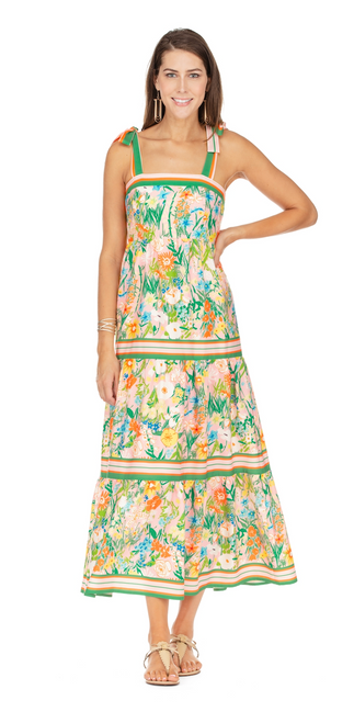 Maxi Dress, Garden Border