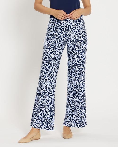 Trixie Pants, Blooms Navy