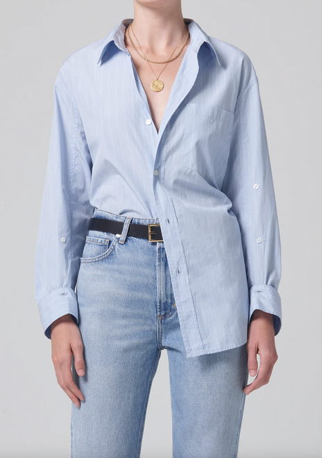 Kayla Shirt, Marsden Stripe