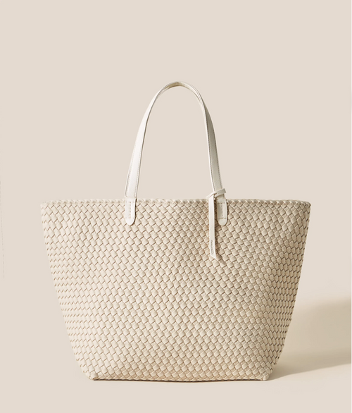 Jet Setter Large Tote - Ecru