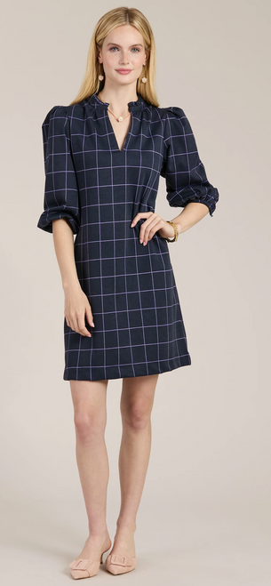 Sherri Dress - Window Pane