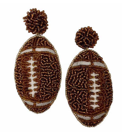 Football Earrings