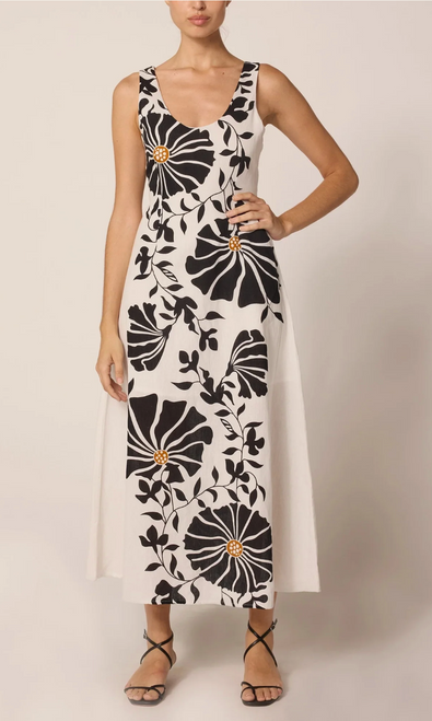 Rosalinda Ankle Dress - Atropa Print