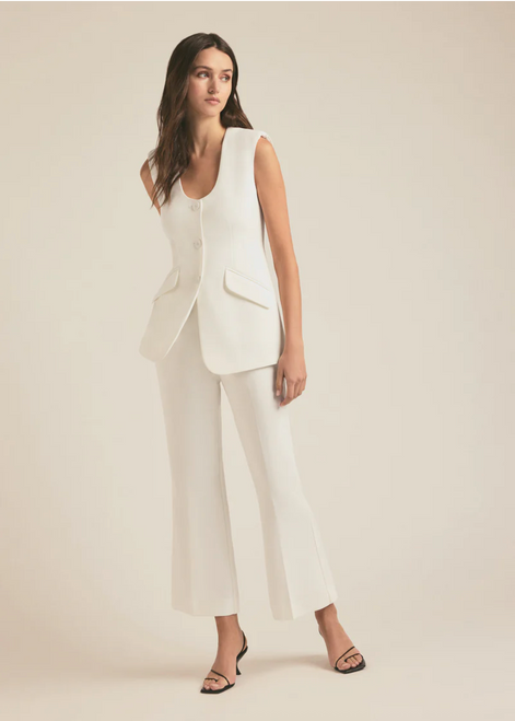 The Diana Vest - Ivory