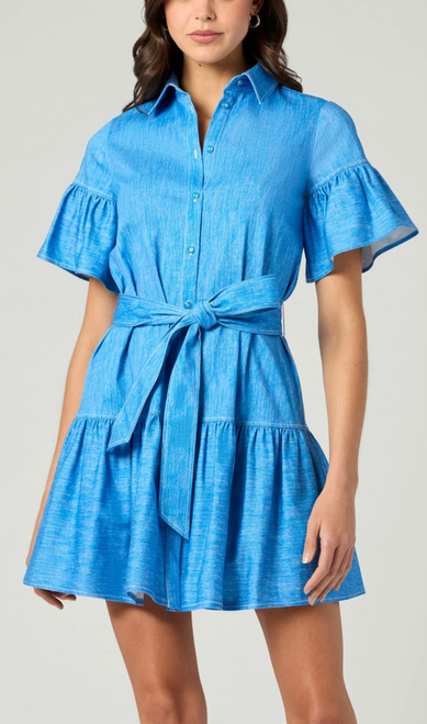 Lima Dress - Chambray Melange