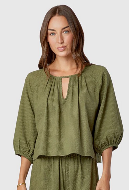 Travel Top - Chive