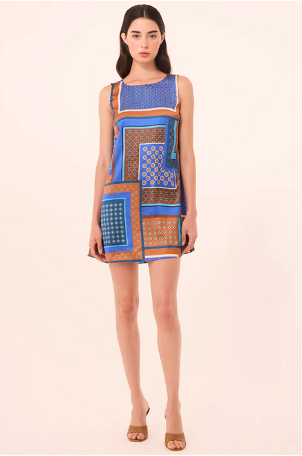 Goldie Dress - Tile Patchwork