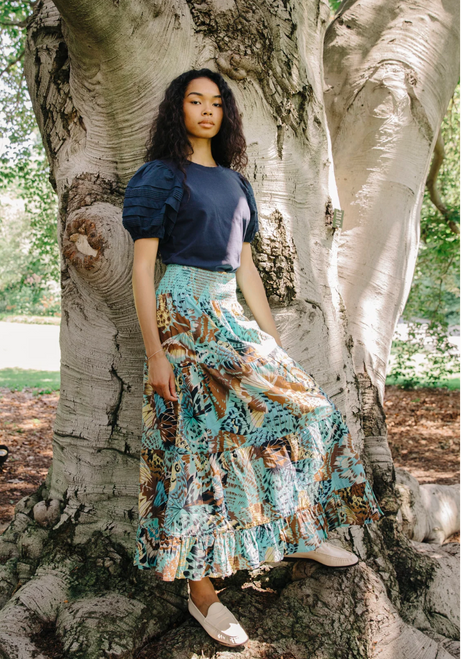 Luelle Skirt - Born to Fly Print