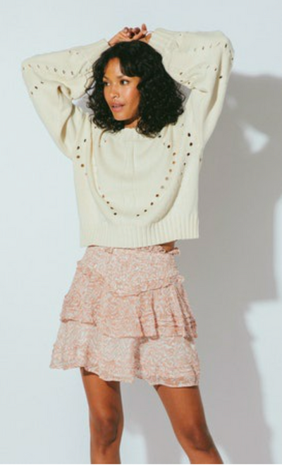 Delaney Sweater, Cream