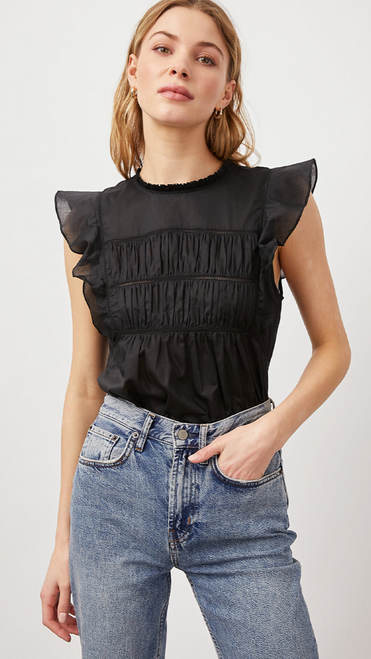 Filomena Top, True Black