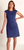 Artemis Dress, Navy Blue