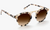 St. Louis Sunglasses, Matte Oyster 24k