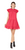 Tiered Dress, Berry