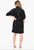 Poppy Dress, Black Sequin Cheetah