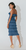 Ezra Midi Dress, Classic Blue