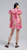 Tatiana Dress, Clementine Pink Print