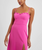 Echo Ruffle Neckline Slip Dress, Wild Rosa