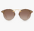 STL Nylon Sunglasses, Lotus to Crystal 24K Mirrored