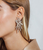 Madison Statement Earrings, Crystal