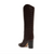 Maryana Block Boot, Dark Chocolate