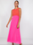 Grazia Dress, Pink Chiffon