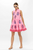 Yoke Dress, Boca Pink