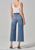 Lyra Crop Wide Leg Jean, Abliss (medium indigo)