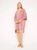 Slinky Caftan Short Dress - Dusty Rose 