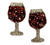 Red Wine Glass Earrings