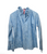 Vicki Long Sleeve Top - Blue Embroidery