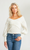 Girl Talk Top, Ivory