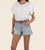 Jane High Rise Short Inset Front Pockets - Charity