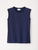 Logan Crewneck Tank - Midnight Blue