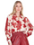 Front Split Buttons Top - Autumn Serenade