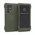 A Galaxy S22 Ultra case for military in OD green.