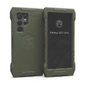 A Galaxy S22 Ultra case for military in OD green.
