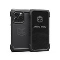 A Black ENDVR iPhone 15 Pro case.