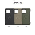 Three iPhone 15 Pro phone cases ADVNTR series.