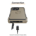 Connection that works with the ADVNTR iPhone 15 Pro case.