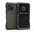 An iPhone 16 Pro Max case in OD green.