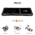 The mount size for the ENDVR iPhone 16 Pro Max.