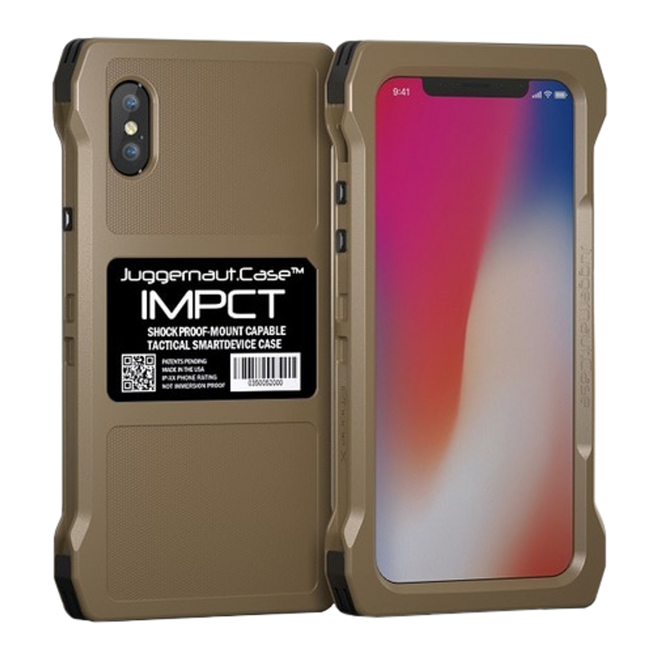 Juggernaut.Case™ iPhone X IMPCT Phone Case JG.IMPCT.iPhoneX.
