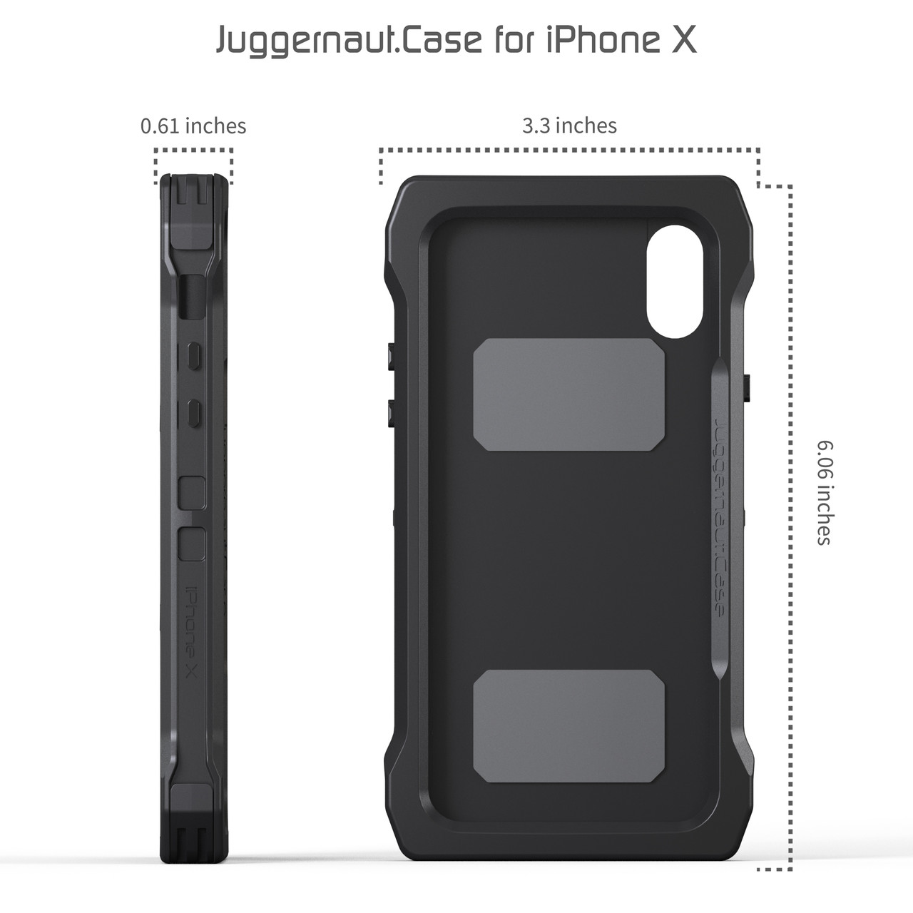 Juggernaut.Case™ iPhone X IMPCT Phone Case JG.IMPCT.iPhoneX.